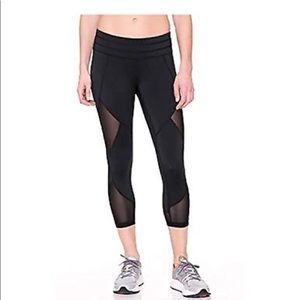 Athleta mesh leggings xs
